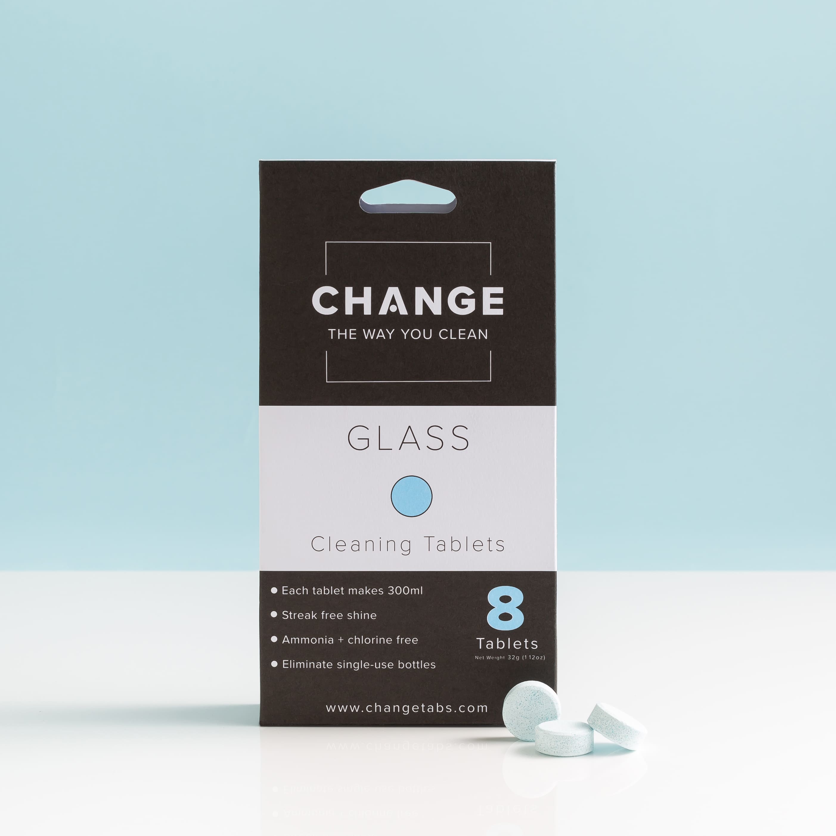 Glass Cleaner Tablet Refills - Available in 2 Quantities