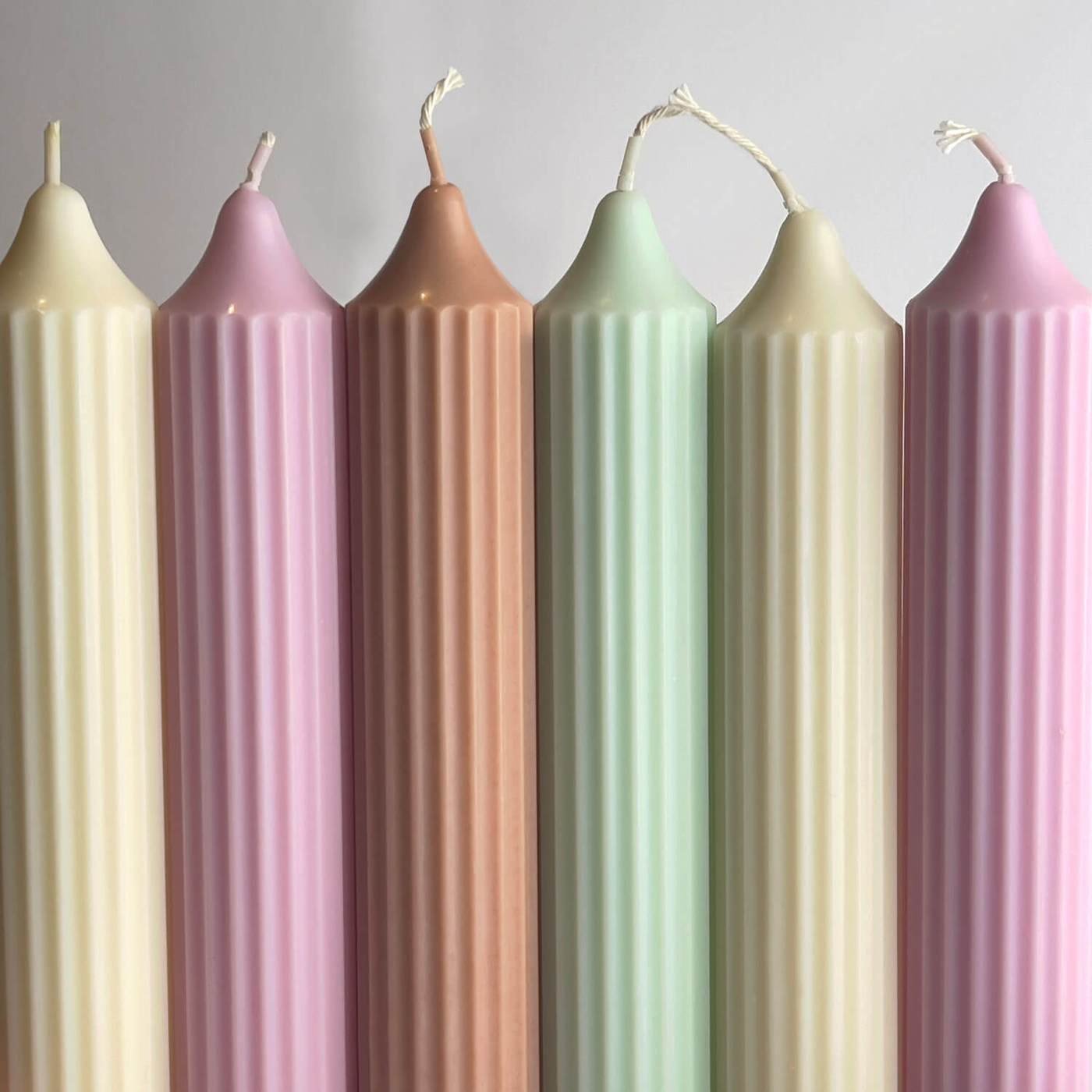 London Tall Pillar Candle - Available in 3 Colours